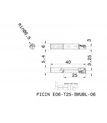 PICIN E06-T25-SWUBL-06