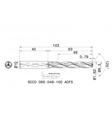 SCCD 085-049-100 ACF5 IC608