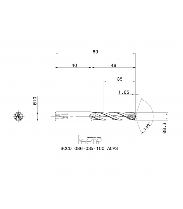 SCCD 086-035-100 ACP3 IC608