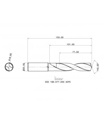 SCD 186-077-200 ACP5 IC908
