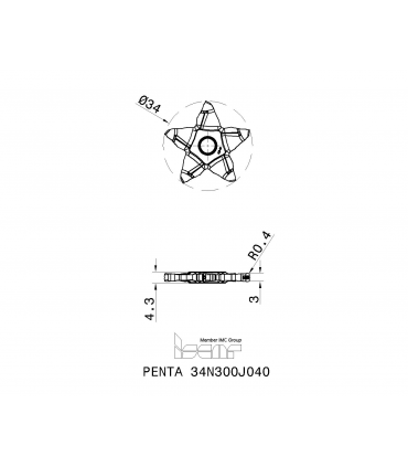 PENTA 34N300J040 IC908