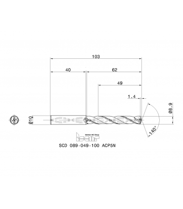 SCD 089-049-100 ACP5N IC908