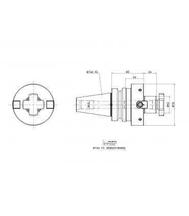 BT40 FC SEM32X78X60C