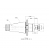 DIN2080 50 SEMC 27X 55