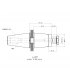 DIN69871 50 SEMC 32X100
