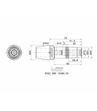 ER32 SRK 12X60 CX