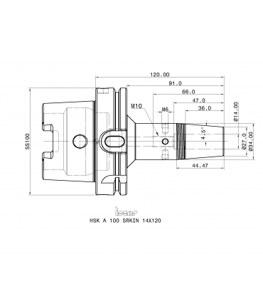 HSK A100 SRKIN14X120