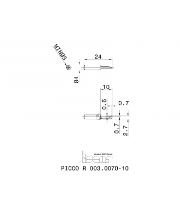 PICCO R 003.0070-10 IC908
