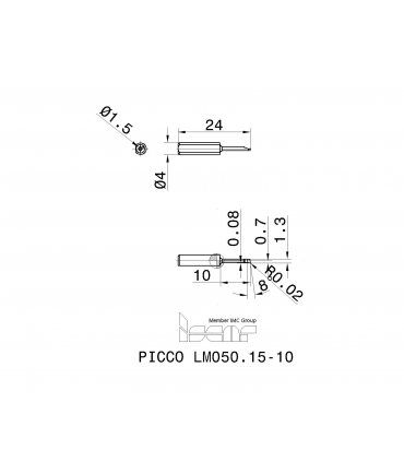 PICCO LM050.15-10 IC909