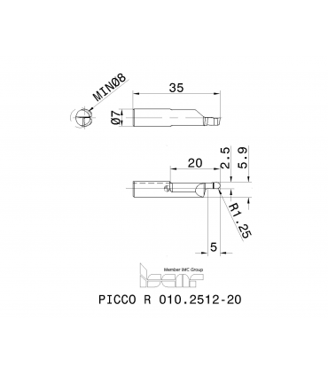 PICCO R 010.2512-20 IC1008