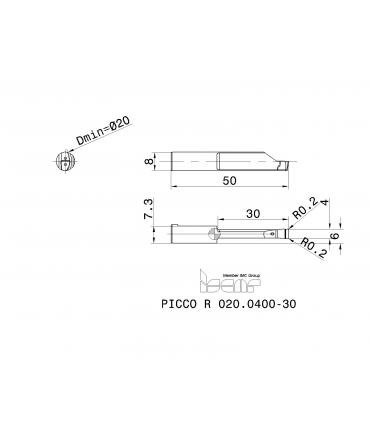 PICCO R 020.0400-30 IC1008