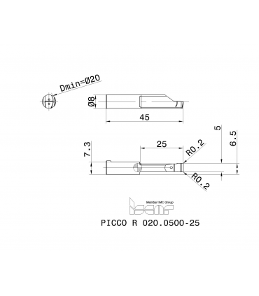 PICCO R 020.0500-25 IC1008