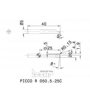 PICCO R 050.5-25C IC908