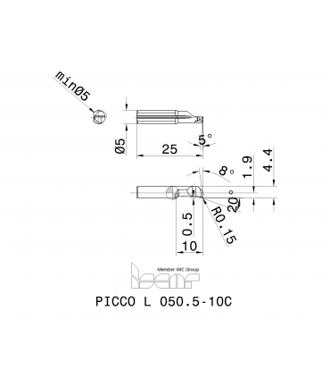 PICCO L 050.5-10C IC908
