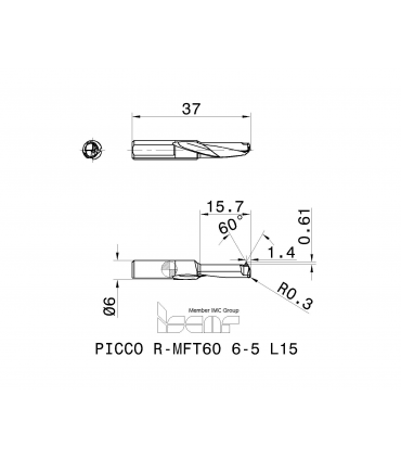 PICCO R-MFT60 6-5 L15 IC908