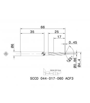 SCCD 044-017-060 ACF3 IC608