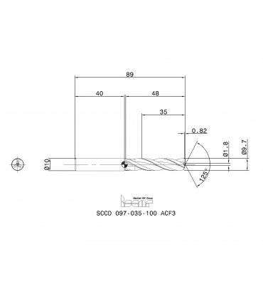SCCD 097-035-100 ACF3 IC608