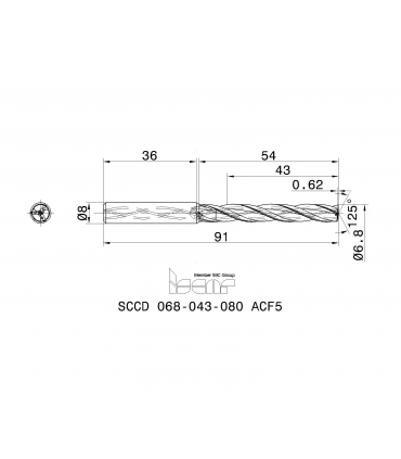 SCCD 068-043-080 ACF5 IC608