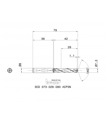 SCD 073-029-080 ACP3N IC908