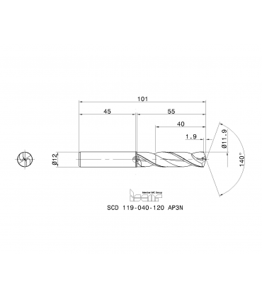 SCD 119-040-120 AP3N IC908