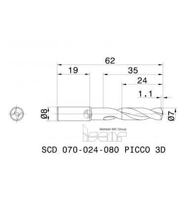 SCD 070-024-080 PICCO 3D IC908