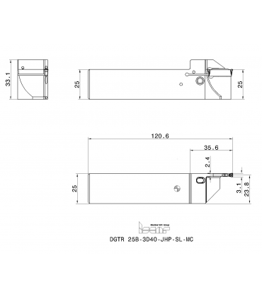 DGTR 25B-3D40-JHP-SL-MC