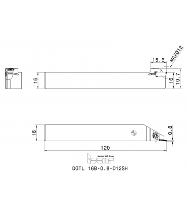 DGTL 16B-0.8-D12SH