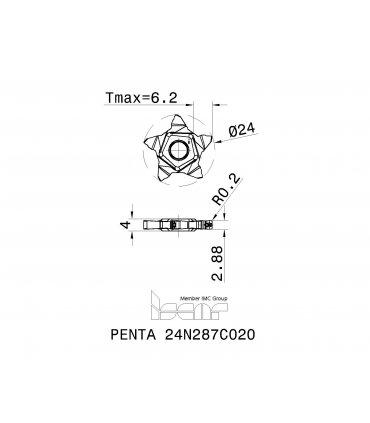 PENTA 24N287C020 IC908