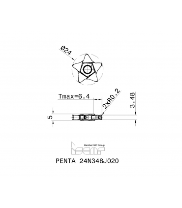 PENTA 24N348J020 IC908