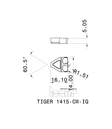 TIGER 1415-CW-IQ IC808