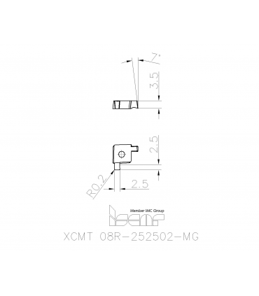 XCMT 08R-252502-MG IC808G