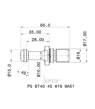 PS BT40 45 M16 MAS1
