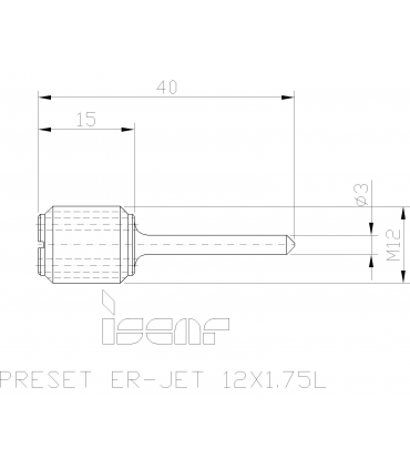 PRESET ER-JET 12X1.75L