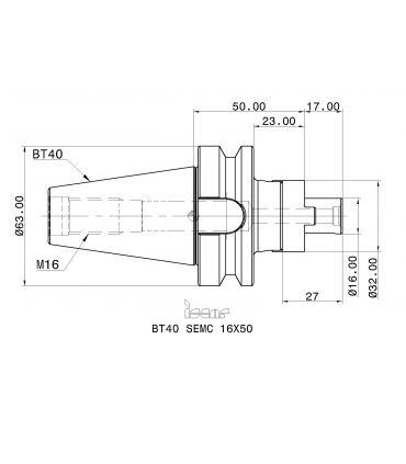 BT40 SEMC 16X50