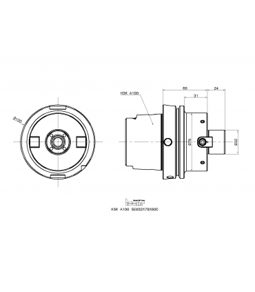 HSK A100 SEM32X78X60C