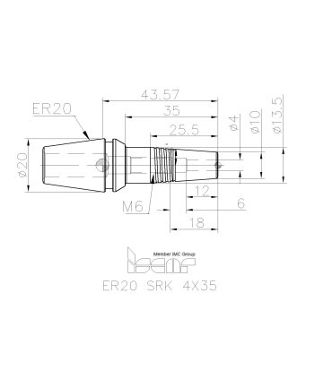 ER20 SRK 4X35