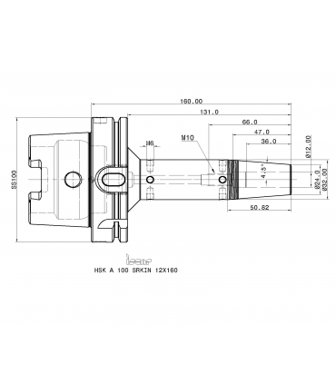 HSK A100 SRKIN12X160