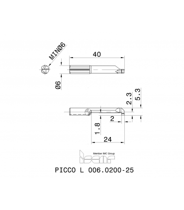 PICCO L 006.0200-25 IC228