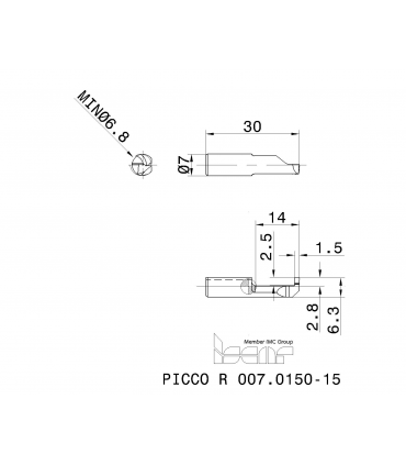 PICCO R 007.0150-15 IC228