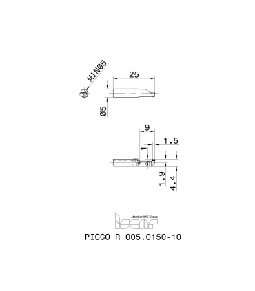 PICCO R 005.0150-10 IC228