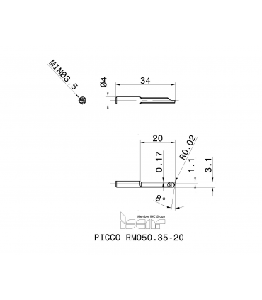 PICCO RM050.35-20 IC909