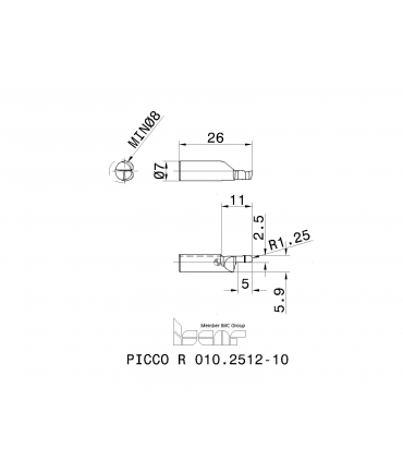 PICCO R 010.2512-10 IC1008
