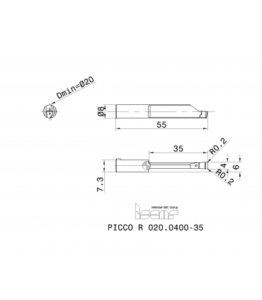 PICCO R 020.0400-35 IC1008