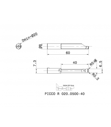 PICCO R 020.0500-40 IC1008