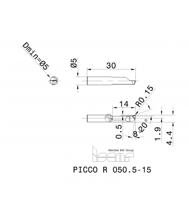 PICCO R 050.5-15 IC908