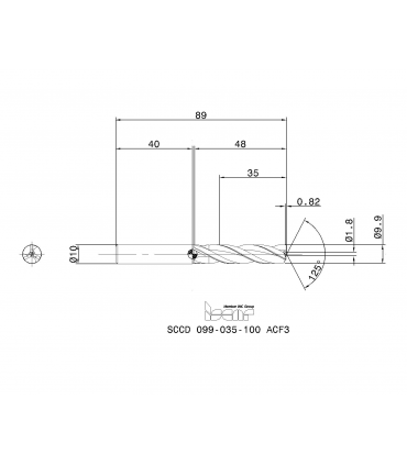 SCCD 099-035-100 ACF3 IC608
