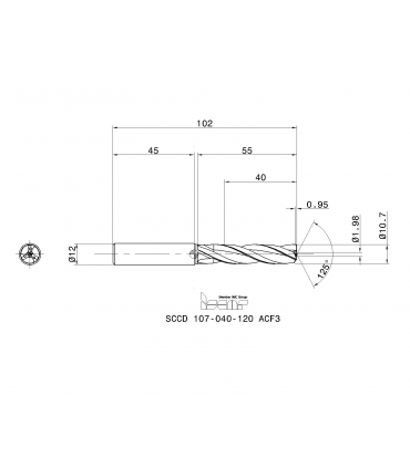 SCCD 107-040-120 ACF3 IC608