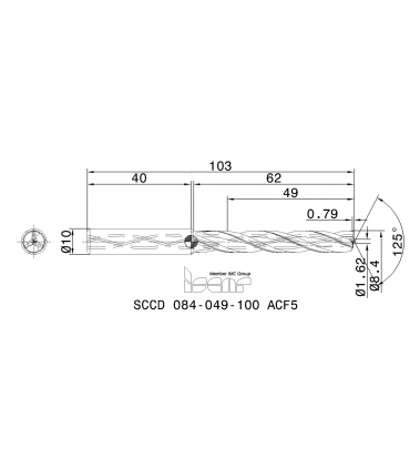 SCCD 084-049-100 ACF5 IC608
