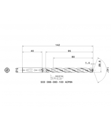 SCD 086-080-100 ACP8N IC908