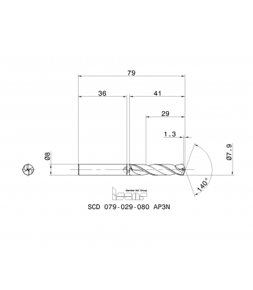 SCD 079-029-080 AP3N IC908